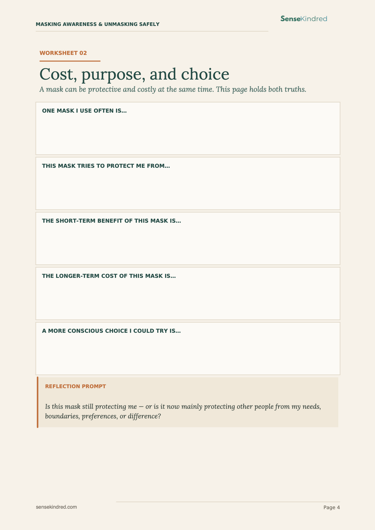 Masking Awareness & Unmasking Safely