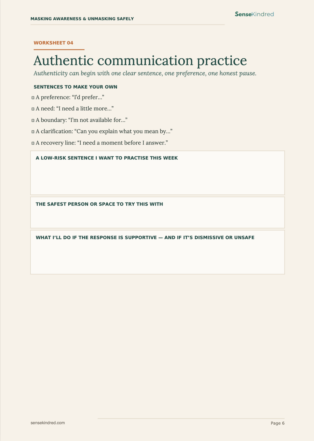 Masking Awareness & Unmasking Safely